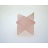 Merkaba Necklace Pendant Rose Quartz