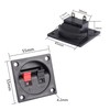 PNGKNYOCN 2 Way Speaker Clamp Clip 2 Position Square Spring