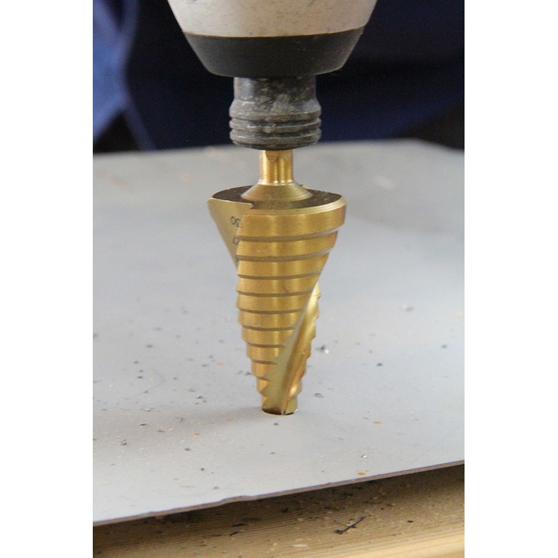 SK11 SSD-4 Hexagonal Shaft Spiral Step Drill for Stainless Steel