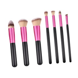 Ipetboom 7pcs High-end Handle Nylon Bristles Makeup Brush Brush Kit for Women Daily Professional Use