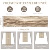 Nude Cheesecloth Table Runner 10ft Gauze Boho Rustic Cheese Cloth
