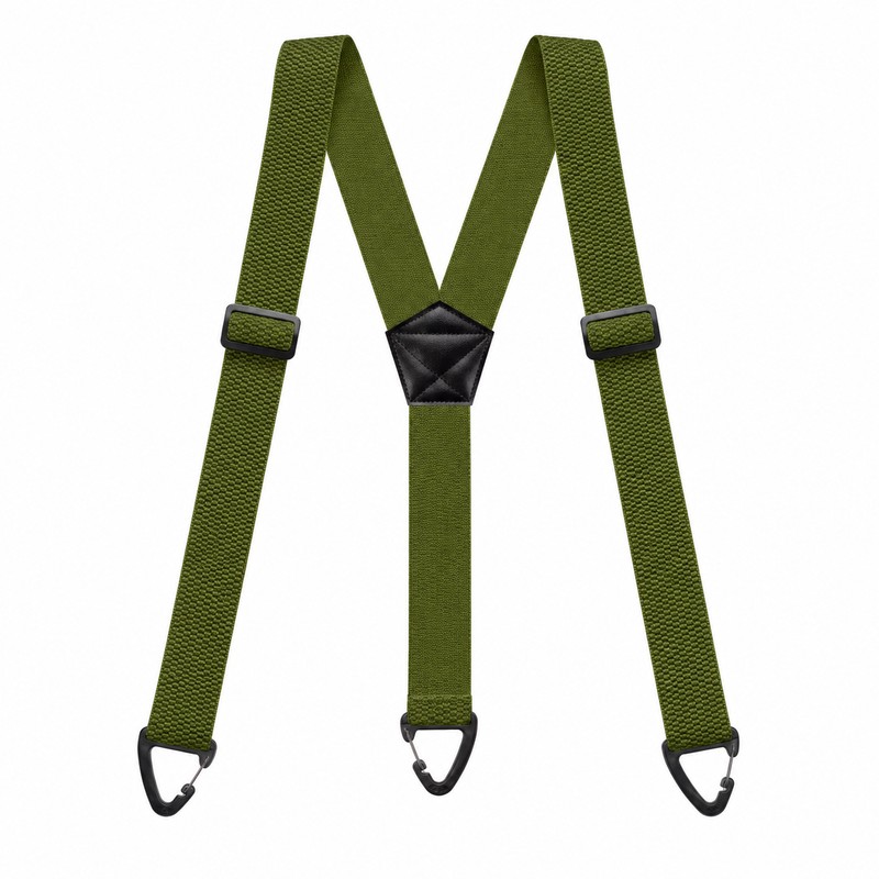 Hidden Suspenders for Men – 1.5-Inch Wide Y-Back Polyester Pants