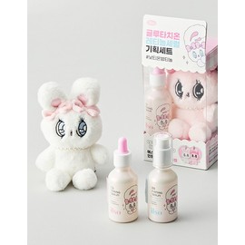 Ilso [일소] 낮티온밤티놀 스킨 케어 루틴 SET (토닝세럼+탄력세럼+에스더버니 인형) [Ilso] Day & Night Tion Tinol Skin Care Routine SET (Toning Serum + Elasticity Serum + Esther Bunny Doll)