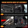 Engine Heater Hose Set Assembly Compatible with Chevy Buick GMC