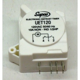 UET120 120 Volt Electronic -for SUPCO Refrigerator Defrost Timer Control Universal