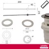 Schläfer 40510020 | Universal Siphon Drain for Sink and Bidet