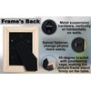 CORE ART 3.5x5 Picture Frame Black Wood Rustic Photo Frames