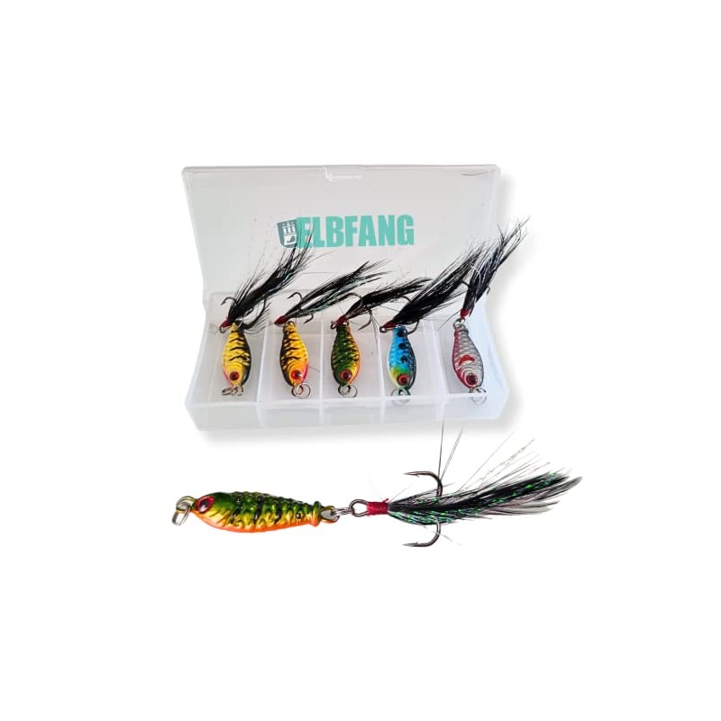 4 Perch Gambler Mini Pilker Wobbler Perch Fishing Accessories