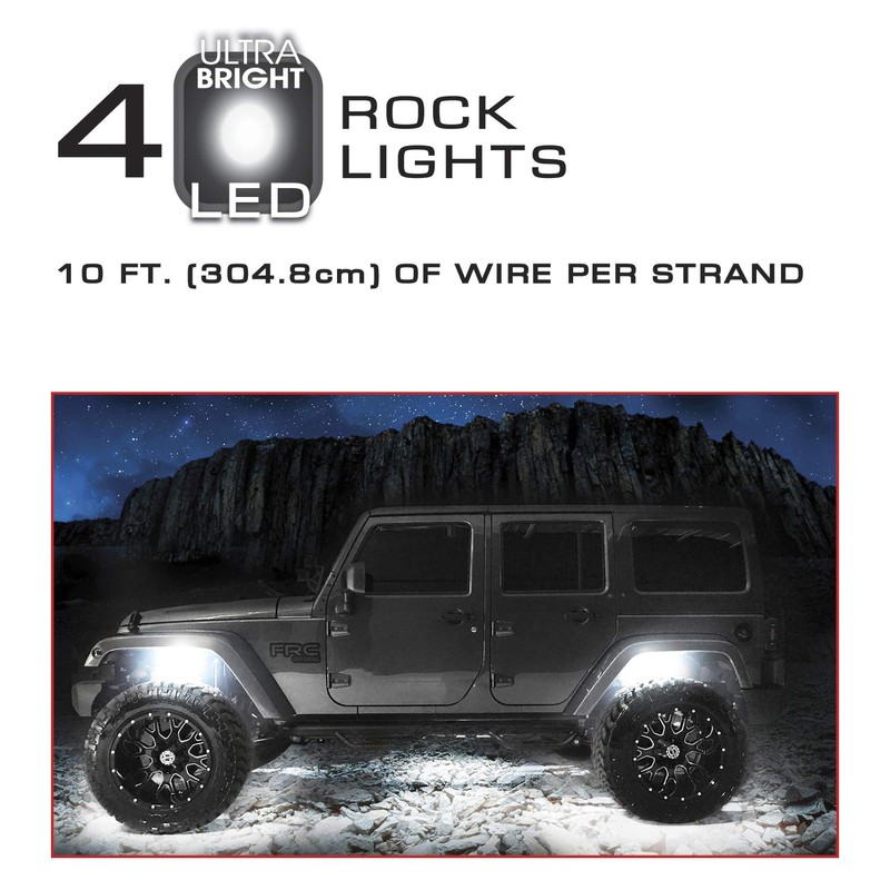 Truck Tuff White Rock Lights