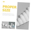 Healvian 3pcs Travel Toiletry Press Bottles Squeezable Lotion Containers Airless
