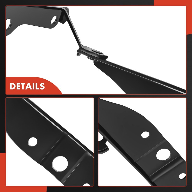 A-Premium Front Driver and Passenger Hood Hinges Compatible with Honda