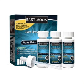 Tratamiento East Moon Para Crecimiento De Pelo Y Barba, .