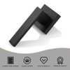 Probrico 2 Pack Dummy Door Levers Black Door Handles for