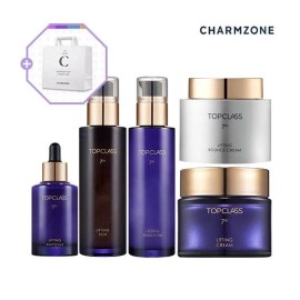 Charmzone [Charmzone] Top class 7th generation lifting basic set of 5 types (skin + lotion + lifting cream + bounce cream + ampoule) / [참존] 탑클래스 7세대 리프팅 기초세트 5종(스킨+로션+리프팅크림+바운스크림+앰플)