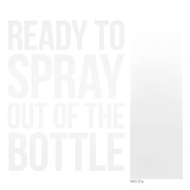 U.S. Art Supply Ready to Spray Special Effects White Transparent Acrylic Airbrush Paint - 8oz Bottle, Professional Grade Non-Toxic Water-Based Colors for Vibrant & Permanent Results