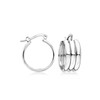 Ross-Simons Italian Sterling Silver Triple-Hoop Earrings