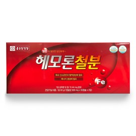 Chong Kun Dang Health Hemolon Iron 500mg x 120 Capsules / 종근당건강 헤모론철분 500mg x 120캡슐