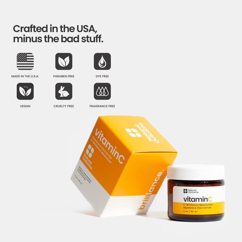 natural outcome Vitamin C Moisturizer for Face – Hydrating &