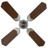 RecPro RV Ceiling Fan | 12V | 36" Brushed Nickel