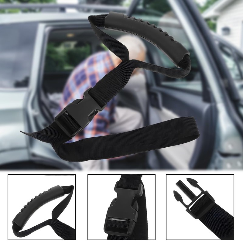 BESULEN 2PCS Car Grab Handle for Elderly Disabled, Adjustable Auto