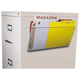 Storex Large Hanging Wall File, Clear (70325U06C)