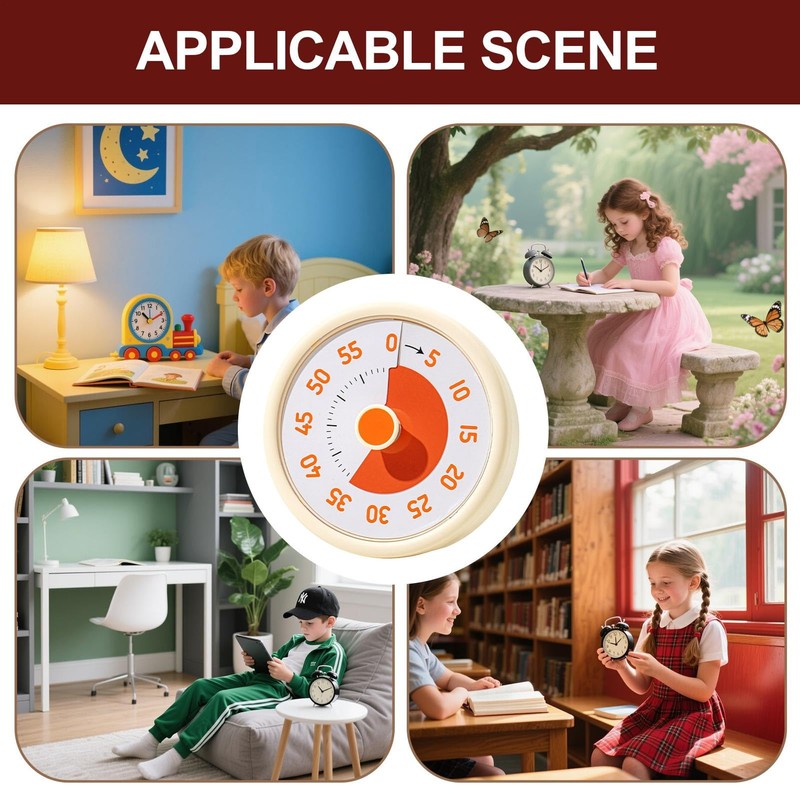 Toddler Timer Visual Countdown | Rainbow Toddler Visual Timer |
