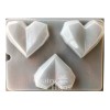 Moldes Para Gelatinas Molde Para Gelatinas 3 Corazones Diamantes