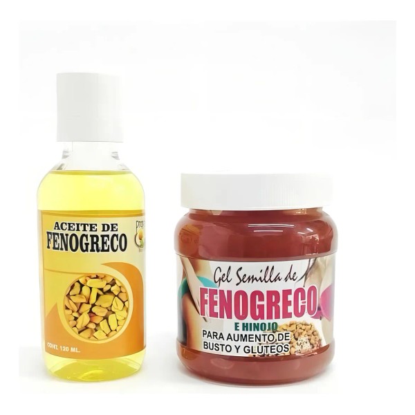 Gel Y Aceite De Fenogreco