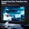 Geylnxng Wireless Mini Projector with WIFI 6 and Bluetooth, 4K