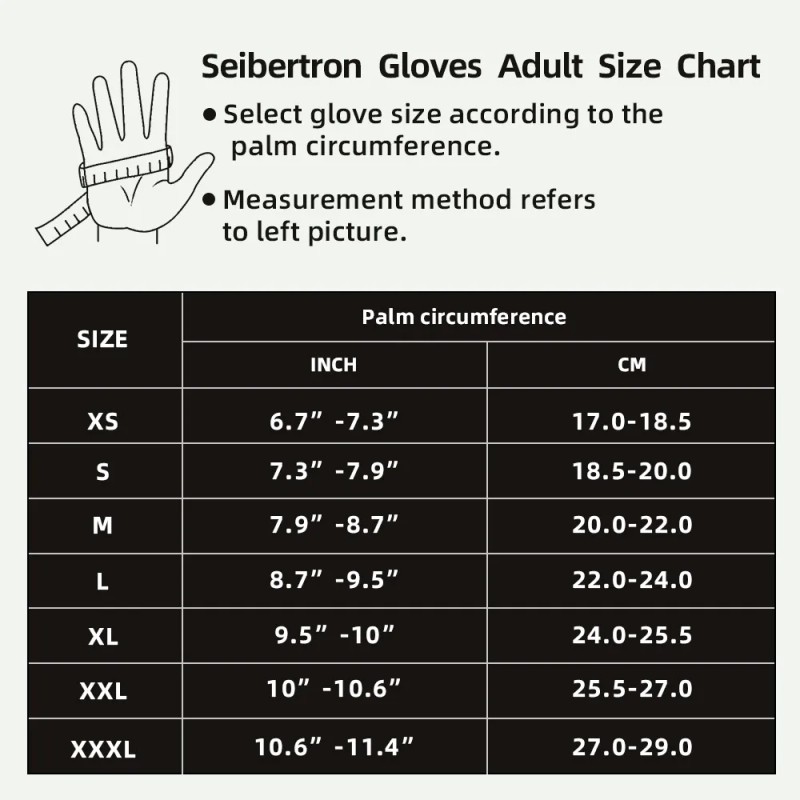 Seibertron WPC5 Waterproof Windproof Thermal Level 5 Cut Resistant Impact