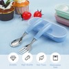 DIYJEP 9 Pieces Toddler Cutlery Set, Baby Cutlery with Storage