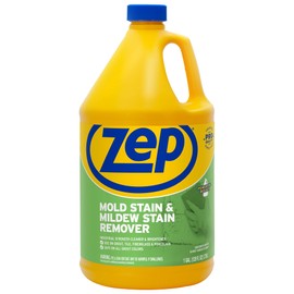 Zep Mold Stain and Mildew Stain Remover 1 Gallon (Case of 2) ZUMILDEW128 - Professional Strength No Scrub Formula