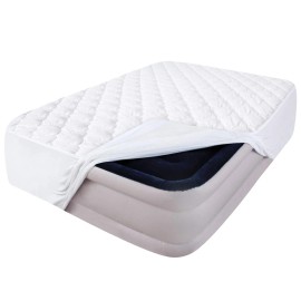 Moonsea Queen Mattress Pad Thick Quilted Mattress Topper Air Mattress Cover, Super So...
