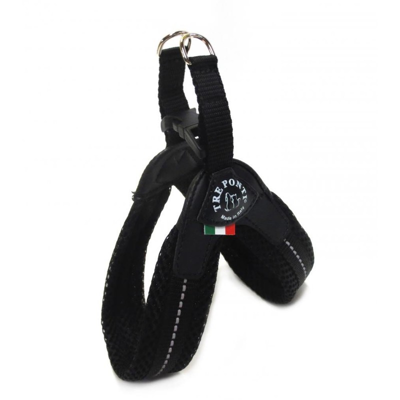 Tre Ponti Easy Fit Mesh Fix Neon Dog Harness, Size