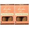 Trader Joe's Cookie Thins Triple Ginger, (Pack of 2)