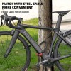 ROCKBROS MTB Bike Password Lock 5 digit Code Anti-theft Steel