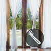 30 Pcs Plastic Curtain Hooks Lifting Curtain Tape Hook Adjustable