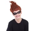 HPO Pointy Super Hero Villain Wig with Mask, TV Movie