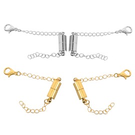 VILLFUL Classic Design Necklace Extender Magnetic Chain Extenders for Necklaces Bracelets