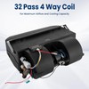 Air Conditioning Evaporator Assembly, 12V 2 Vents 3 Speed Max
