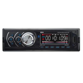 SDX Audio Detachable Front Panel Bluetooth Radio Car Stereo Receiver Player