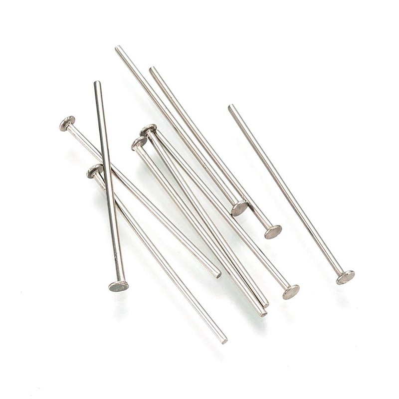 Set of 300 Stainless Steel Head Pins Set Rivet Pins