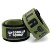 GORILLA SQUAD Natural Cotton Hand Grip Aid Lifting Straps Weight