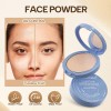 Base Maquillaje Polvo Compacto Fijador Matte 2pcs