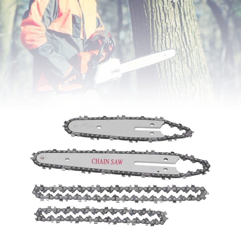 RANNYY Mini Chainsaw Replacement, 4" 6" Mini Chainsaw Replacement Portable