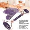 Portable Face Roller Massager Facial Beauty Roller Heart Shaped Gua