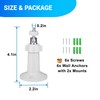 2 Pack Wall Mount for Wyze Cam Pan V3 &