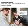 Multifunction Translator Earbuds 144 Online Languages Translation Wireless BT 5.0
