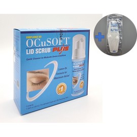 OQSoft Lid Scrub Plus Eyelid Cleanser 50ml (Expiration date: 2026.02.28) / 오큐소프트 리드스크럽플러스 눈꺼플 세정제 50ml(사용기한:2026.02.28)