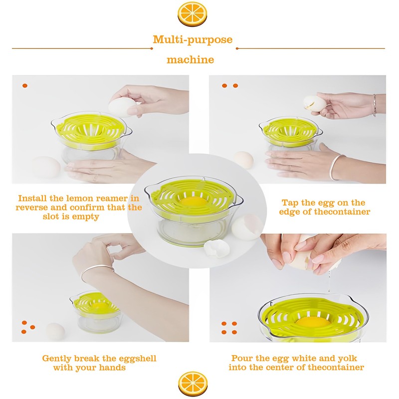 Manual Juicer Lemon Squeezers, Multifunctional Orange Citrus Lime Juicer, Hand